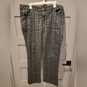 TRIPP NYC Plus Size Stripe Pants Size 24